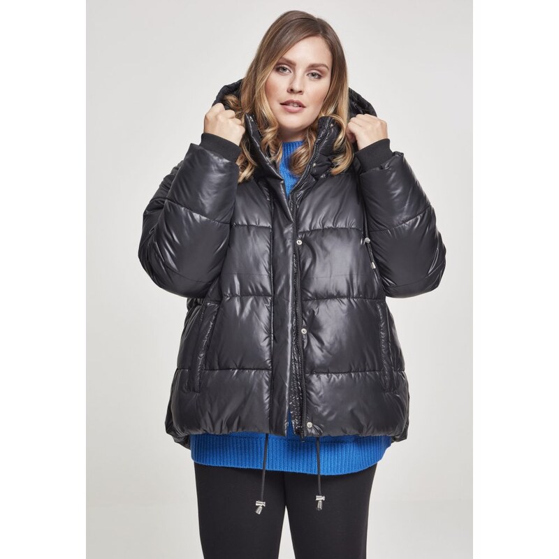 URBAN CLASSICS Ladies Vanish Puffer Jacket - black