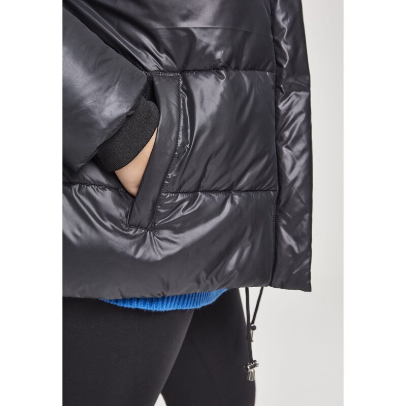 URBAN CLASSICS Ladies Vanish Puffer Jacket - black