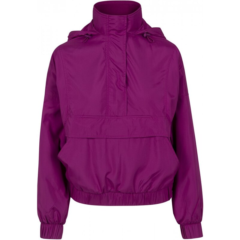 Bunda Urban Classics Ladies Panel Pull Over Jacket - viola