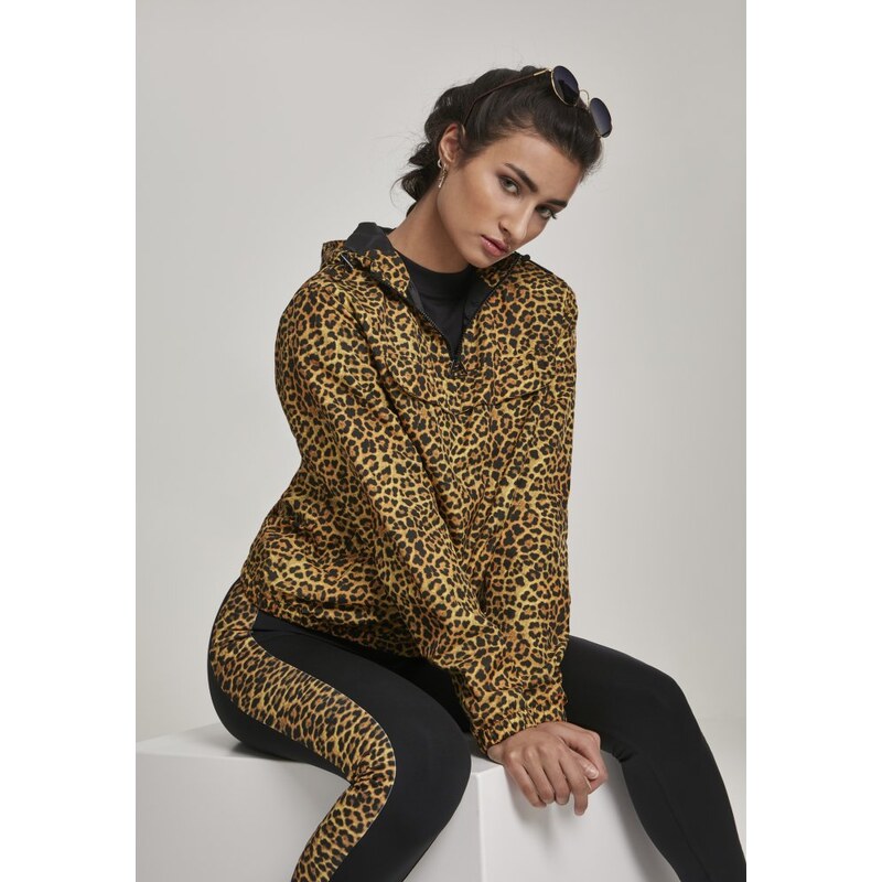 Bunda Urban Classics Ladies Pattern Pull Over Jacket - leo