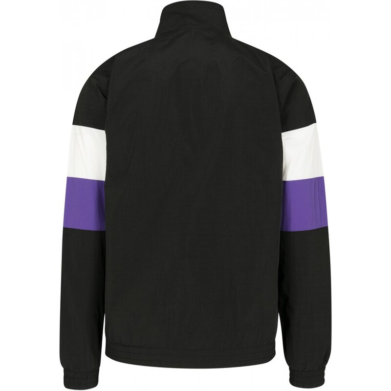 Bunda Urban Classics Light 3-Tone Pull Over Jacket - black/ultraviolet/white