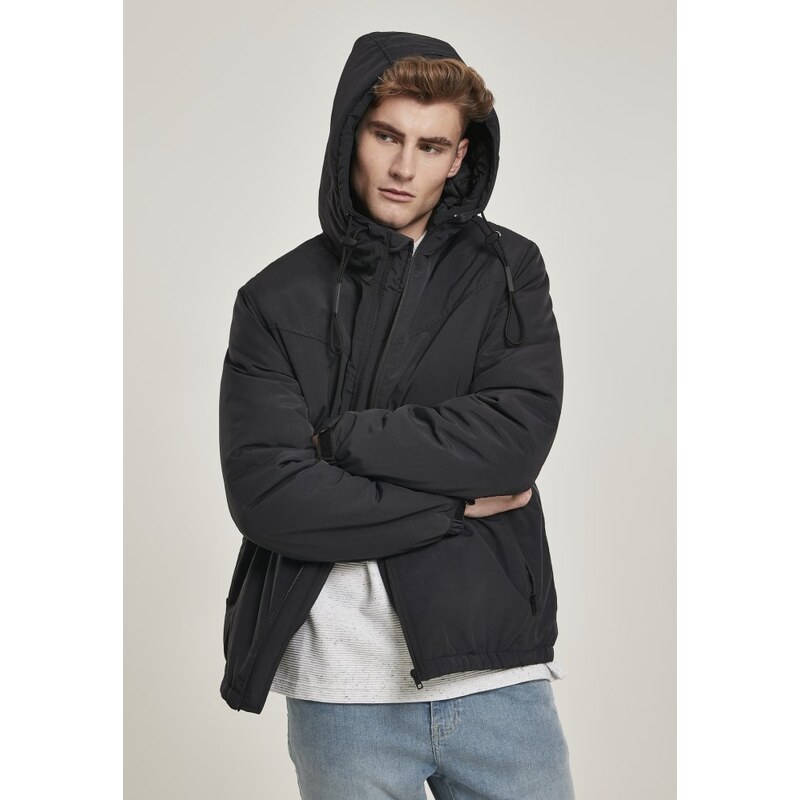 Bunda Urban Classics Hooded Easy Jacket - black