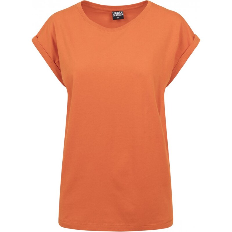 Tričko Urban Classics Ladies Extended Shoulder Tee - rust orange