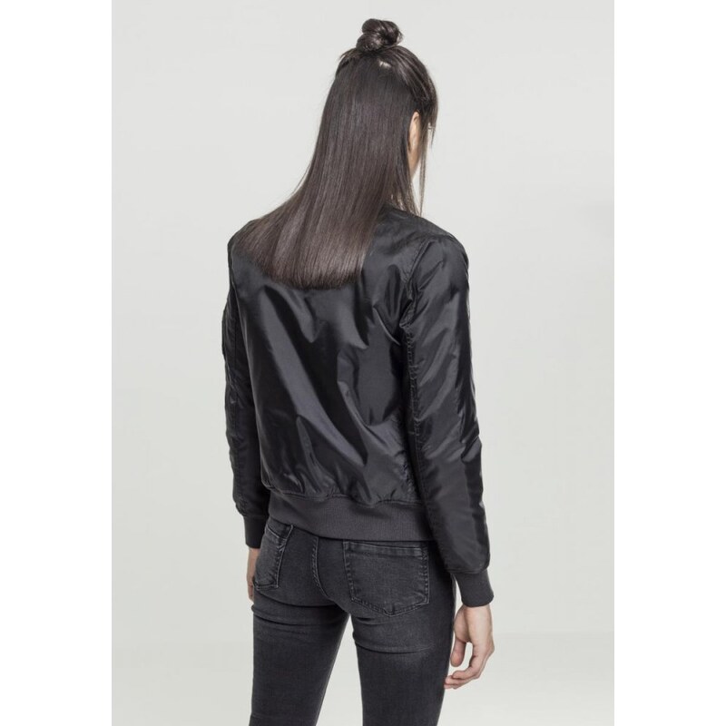Černá dámská bomber bunda Urban Classics