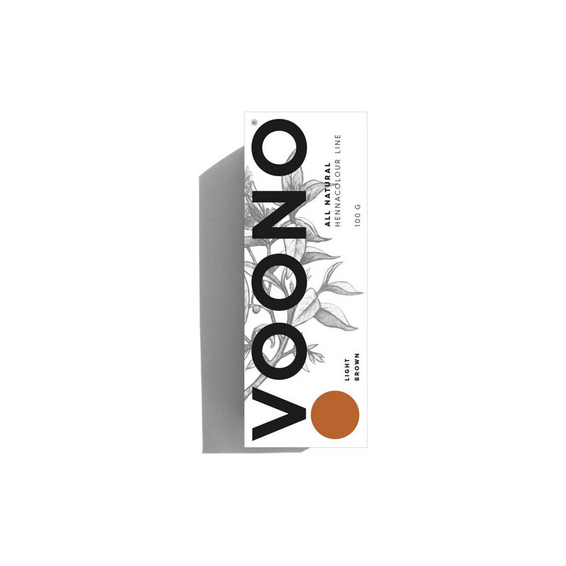 Voono Henna 100g, light brown