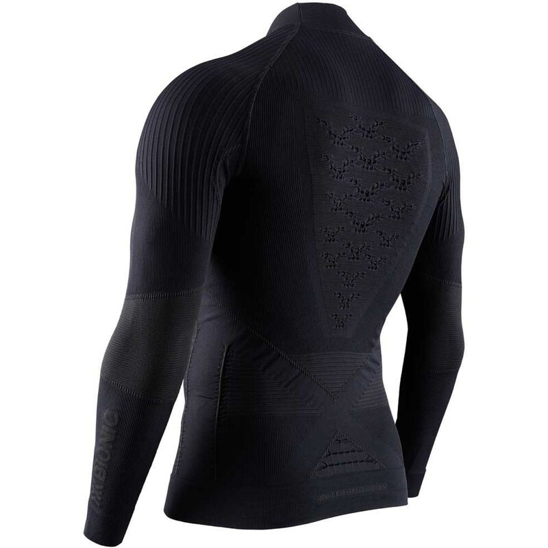 Pánské triko X-Bionic ENERGY ACCUMULATOR 4.0 SHIRT TURTLE NECK LG SL MEN, black/black