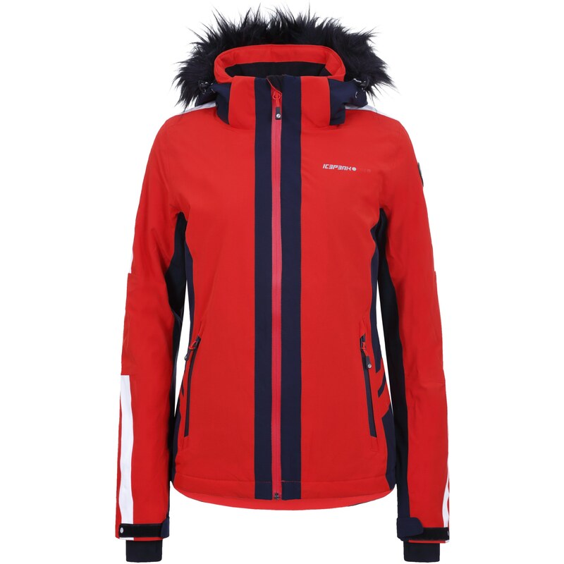 Bunda lyžařská Icepeak Fithian Velikost: 42 červená 43150292