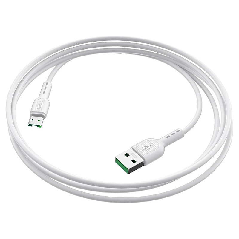 Bílý datový kabel HOCO X33 Micro USB 4A Surge