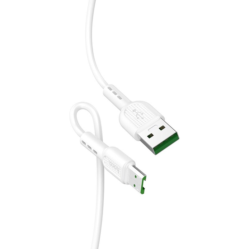 Bílý datový kabel HOCO X33 Micro USB 4A Surge