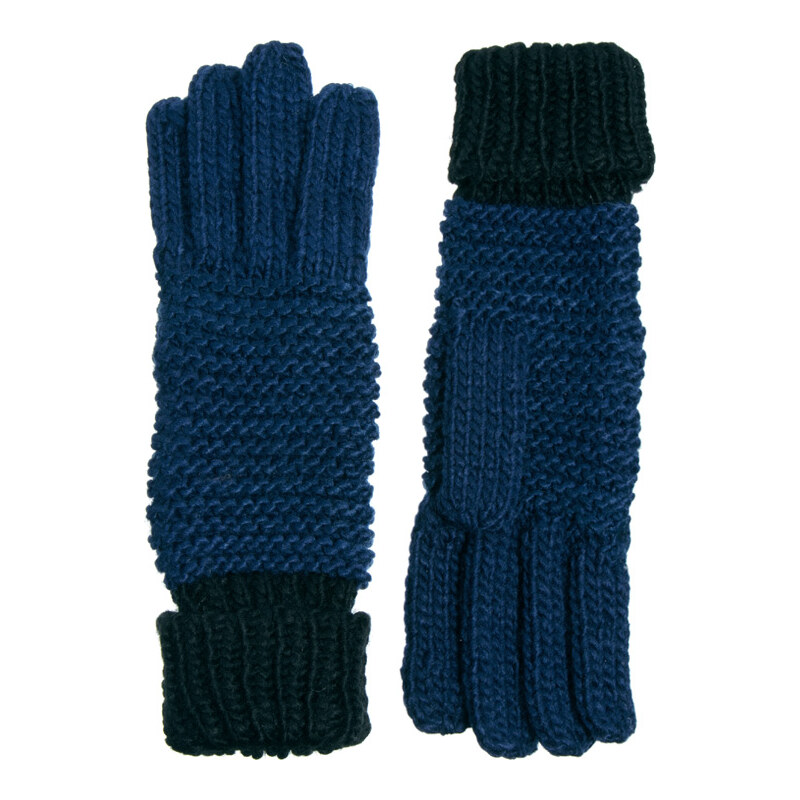 French Connection Double Block Woollen Gloves