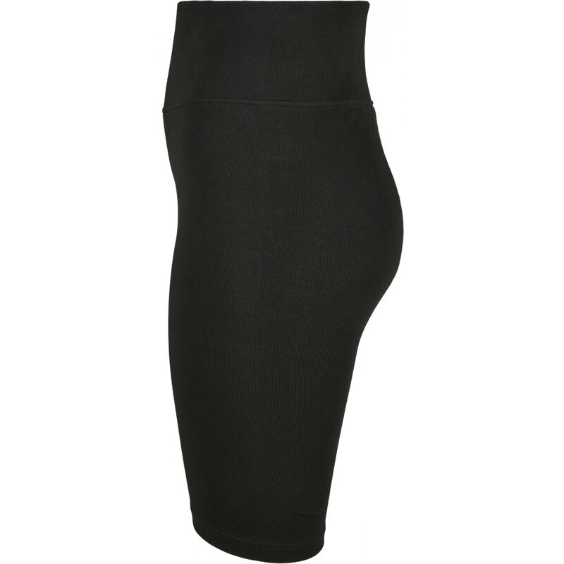 URBAN CLASSICS Urban Glassics Ladies High Waist Cycle Shorts 2-Pack - black/white