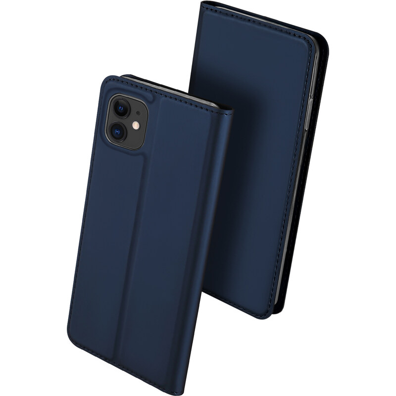 Knížkové pouzdro na iPhone 11 - DuxDucis, SkinPro Blue