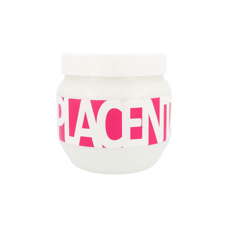Kallos Cosmetics Placenta 800 ml maska pro suché a poškozené vlasy pro ženy