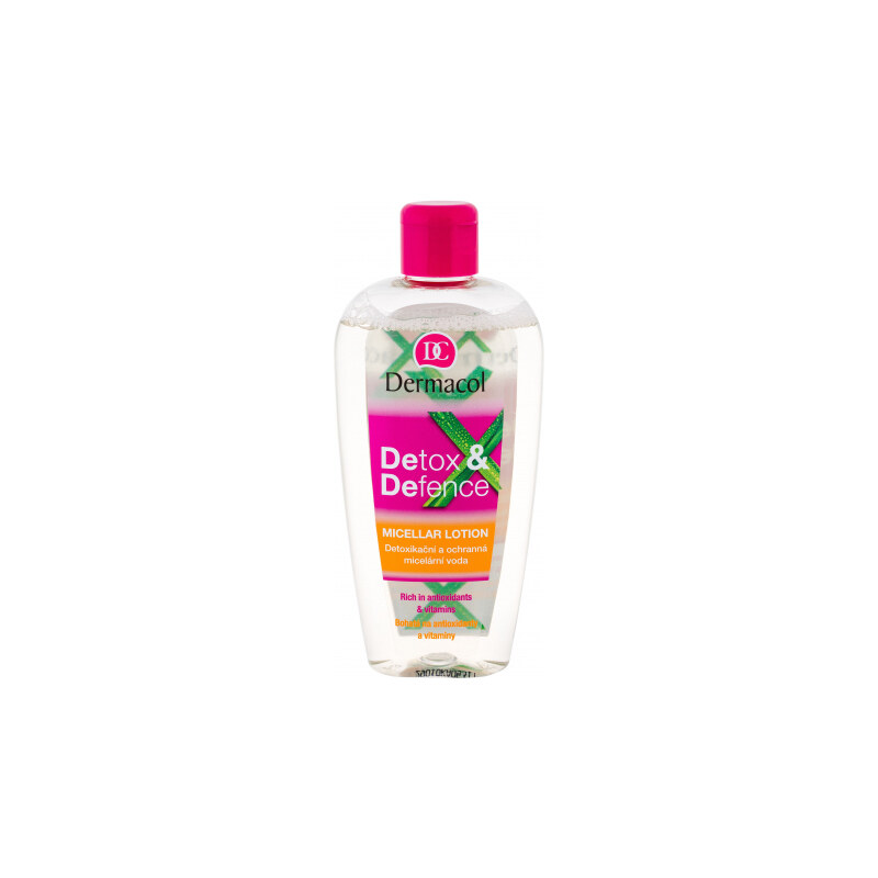 Dermacol Detox & Defence 200 ml detoxikační micelární voda pro ženy