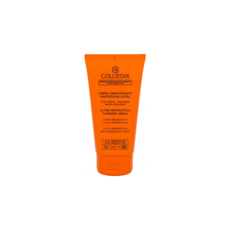Collistar Special Perfect Tan Ultra Protection Tanning Cream SPF30 150 ml opalovací přípravek na tělo pro ženy