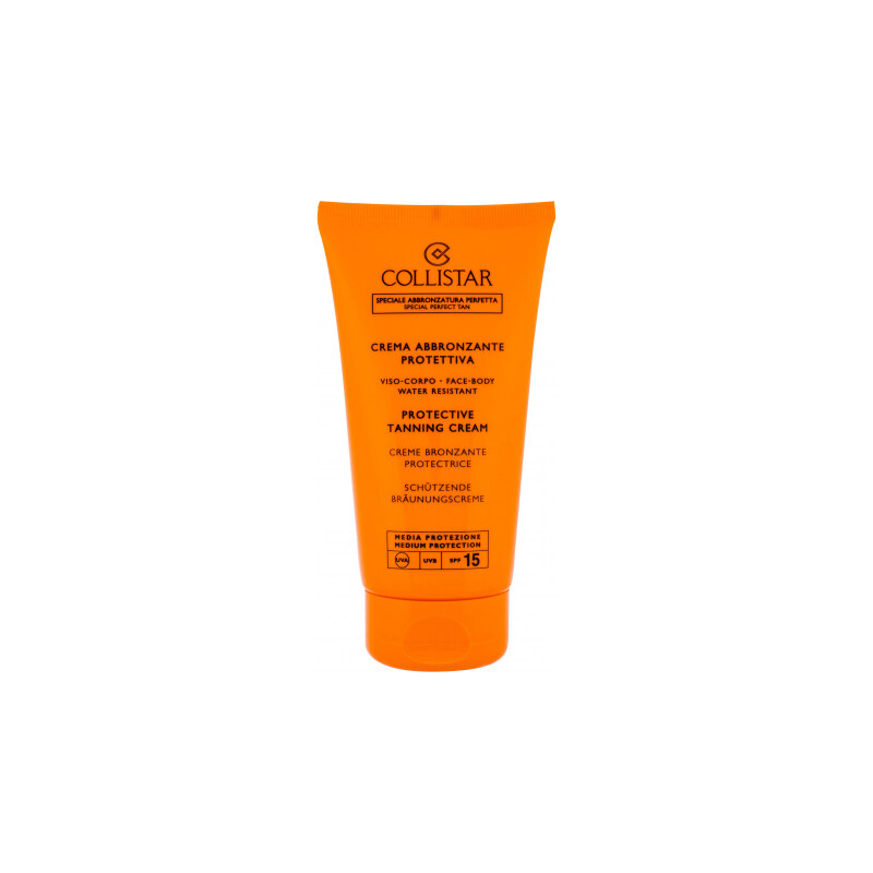 Collistar Special Perfect Tan Protective Tanning Cream SPF15 150 ml ochranný opalovací krém na tělo a obličej pro ženy