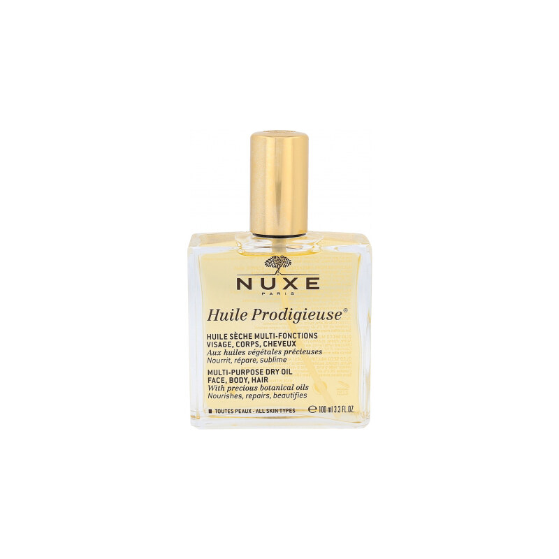 NUXE Huile Prodigieuse Multi-Purpose Dry Oil 100 ml multifunkční zkrášlující suchý olej na obličej, tělo a vlasy pro ženy