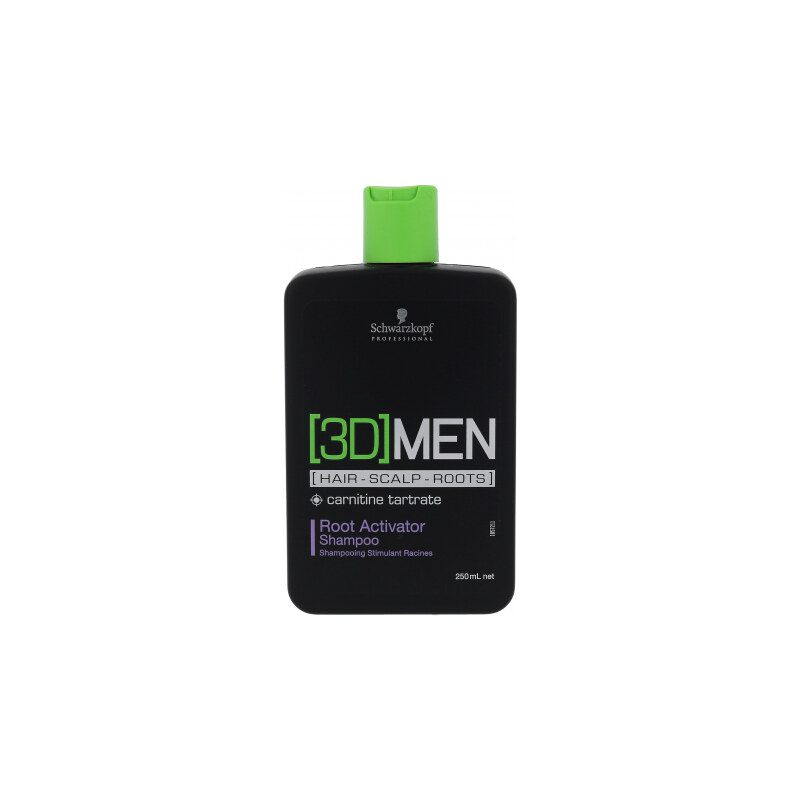 Schwarzkopf Professional 3DMEN Root Activator 250 ml šampon pro řídké vlasy pro muže