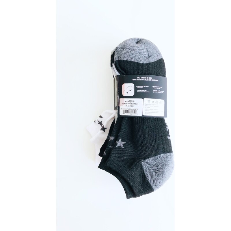 Converse Converse No-Show pohodlné nízké ponožky s logem 6 párů - 34-41,5 / Vícebarevná / Converse