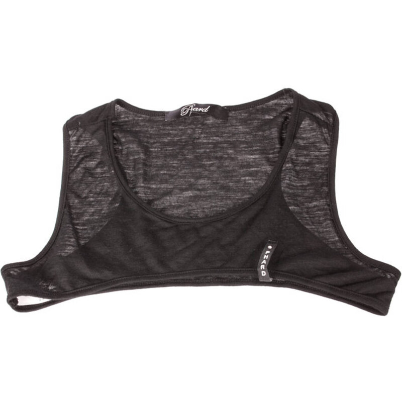 PHARD Dámský černý crop top