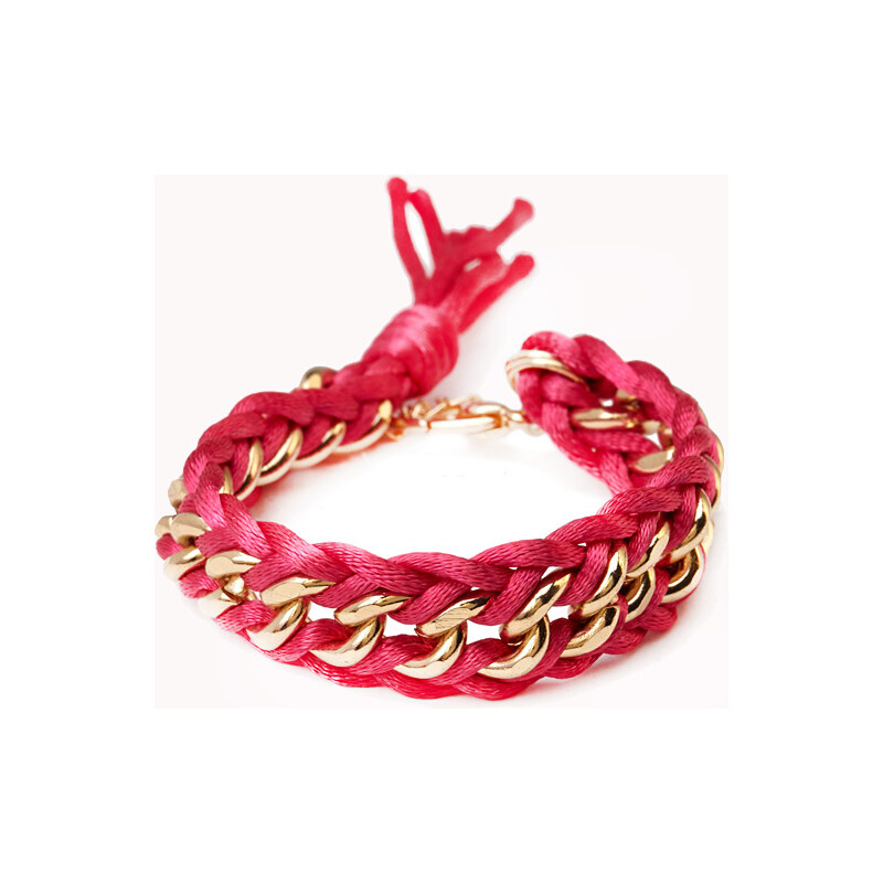 Forever 21 Sweet Side Curb Chain Bracelet