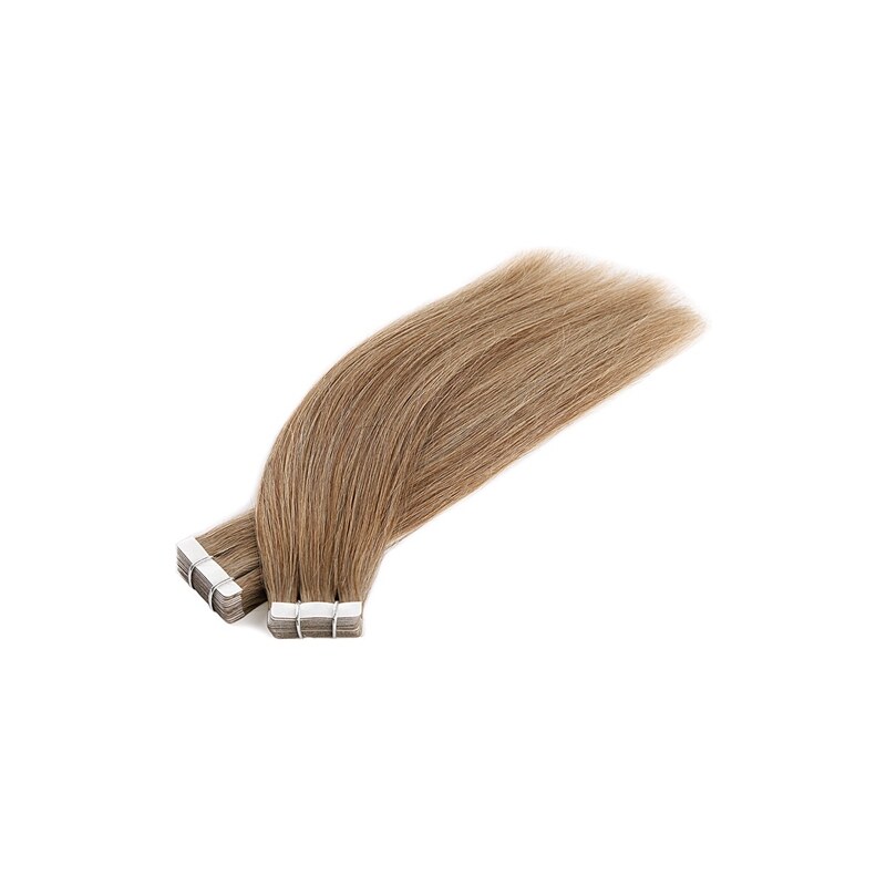 Vlasové PU pásky tape in na prodlužování vlasů 60cm 10A - popelavá blond