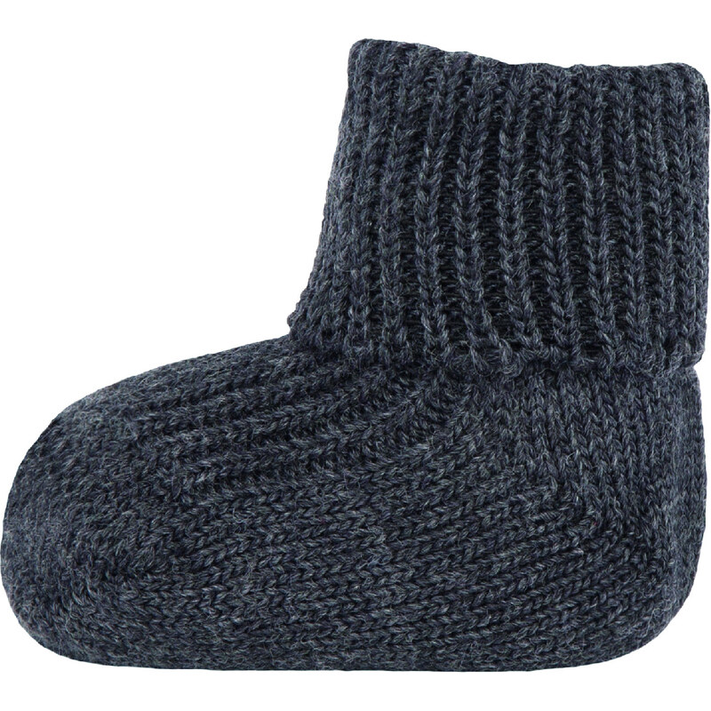 Ewers Kojenecké vlněné ponožky Tma