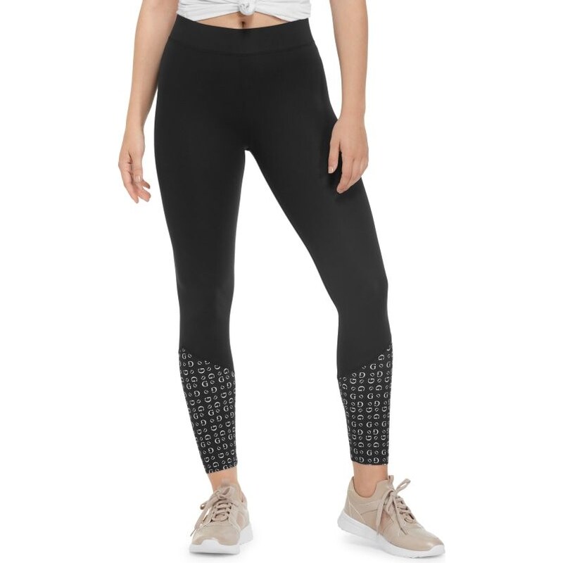 GUESS dámské legíny Yolanda Logo černé M