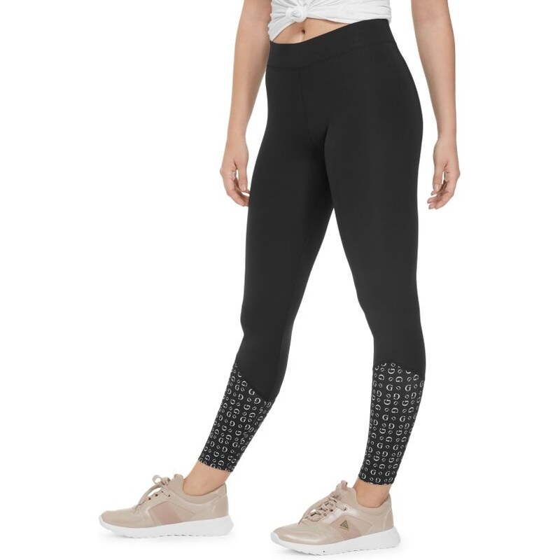 GUESS dámské legíny Yolanda Logo černé M