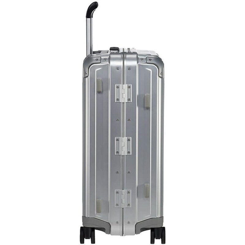 Samsonite Kabinový hliníkový cestovní kufr Lite-Box Alu S 40 l černá