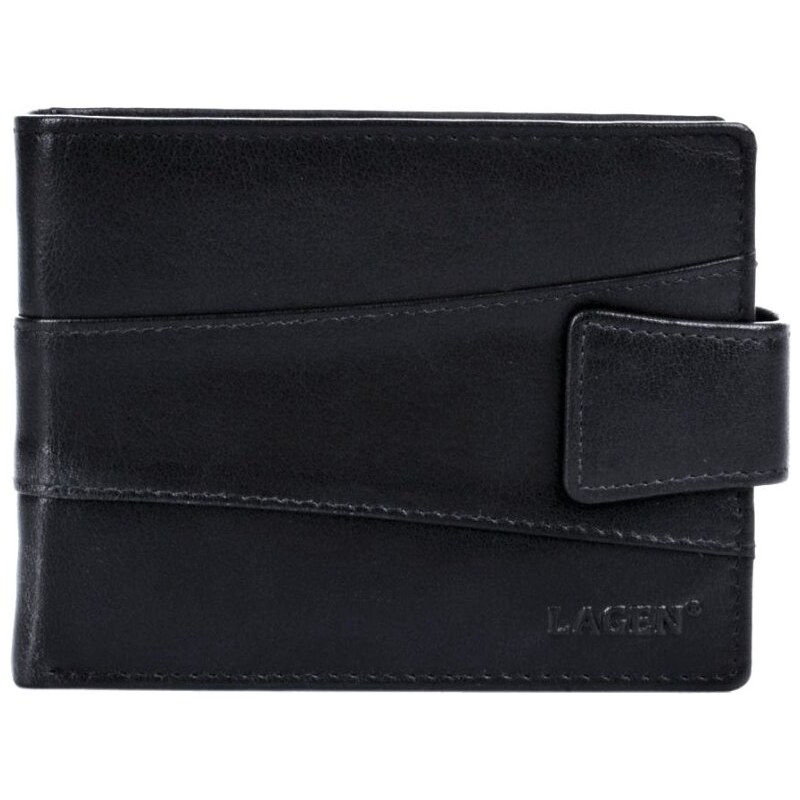 Lagen Pánská kožená peněženka s propinkou V-98 černá