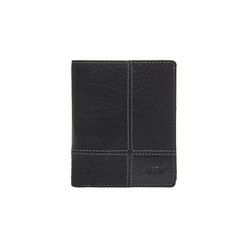 Lagen Pánská kožená peněženka V-28/T černá