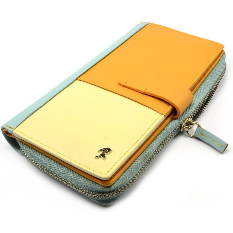 Rovicky Luxusní kožená peněženka barevná