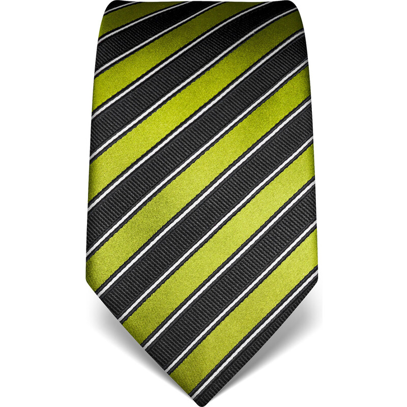 Zelená kravata Vincenzo Boretti 21975 - proužek