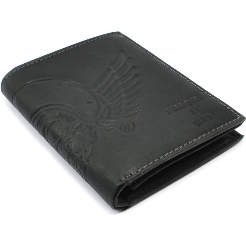 Always Wild Pánská peněženka kožená černá
