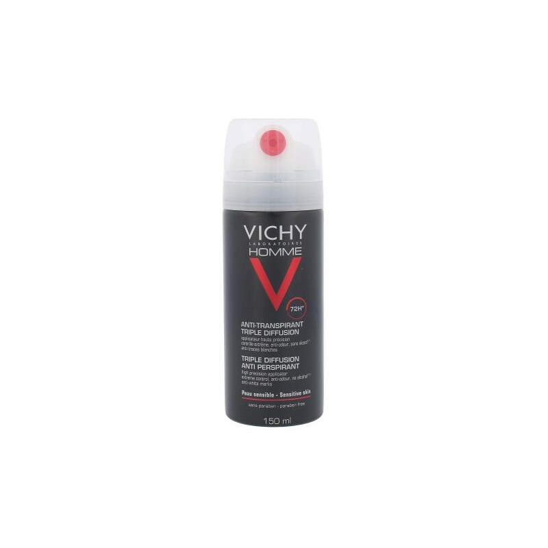 Vichy Homme Triple Diffusion 150 ml antiperspirant bez alkoholu pro muže