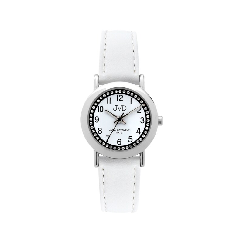 Dětské bílé náramkové hodinky JVD J7179.6 45534117