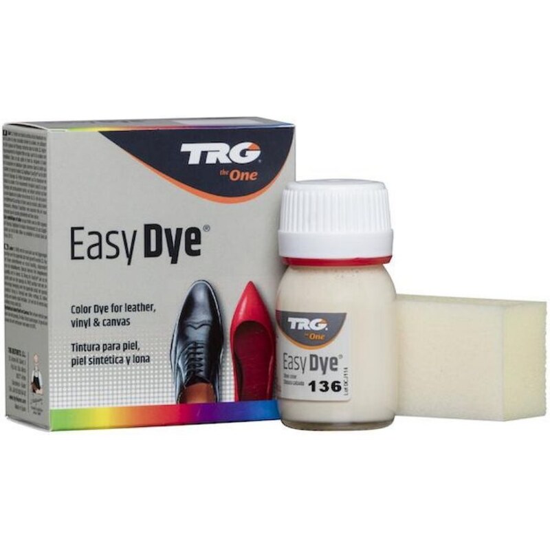 TRG the One Béžovo-Bílá Barva na kůži Easy Dye TRG Ivory 136