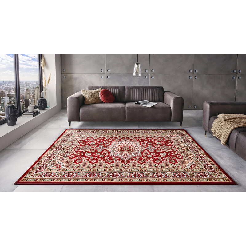 Nouristan - Hanse Home koberce Kusový koberec Mirkan 104103 Red - 80x250 cm