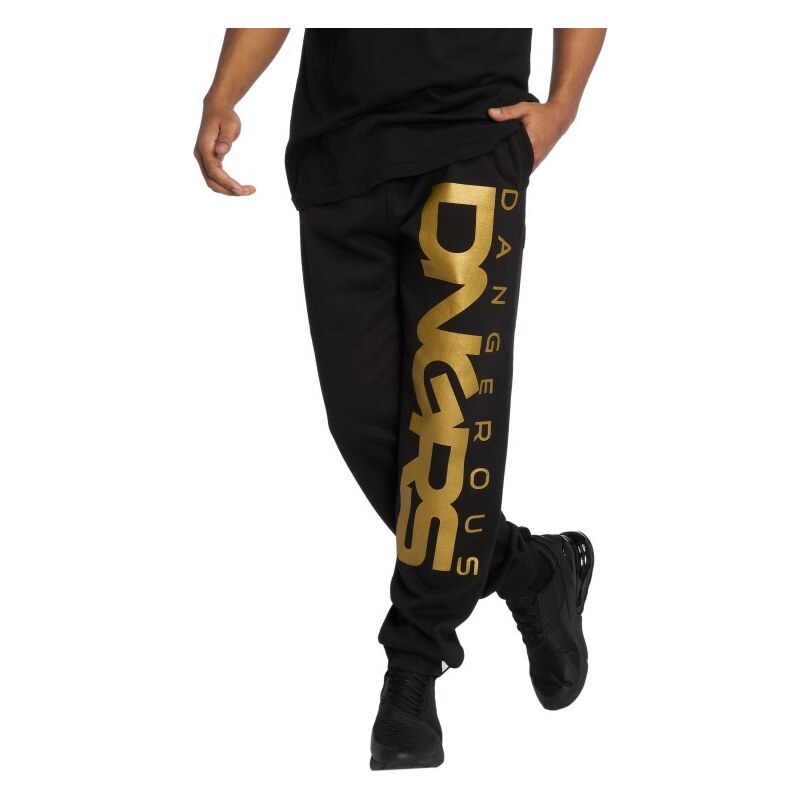 Dangerous DNGRS / Sweat Pant Classic in black