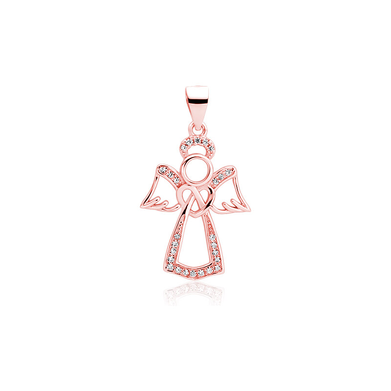 Olivie Stříbrný přívěsek ROSE ANDĚL 3484 45612249