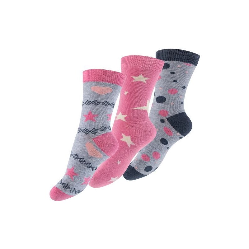 Vincent Creation Ponožky dívčí - 3 páry