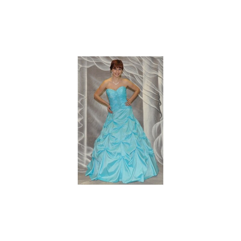 ROSES collection Tyrkysové šaty na maturitní ples MONA