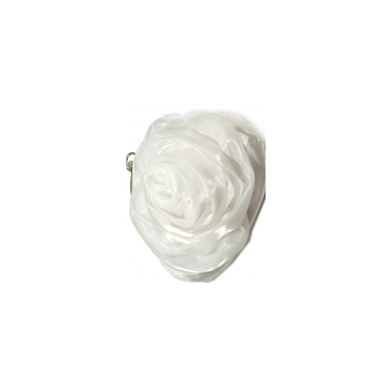 Roses Collection Společenská kabelka ROSE bílá