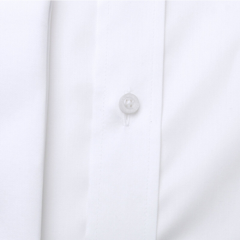 Willsoor Pánská košile Slim Fit bílé barvy s hladkým vzorem 11389