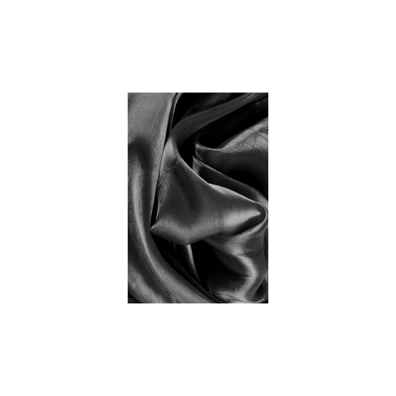 Roses Collection Společenský šál CLOE černý lesklý 70 x 170cm