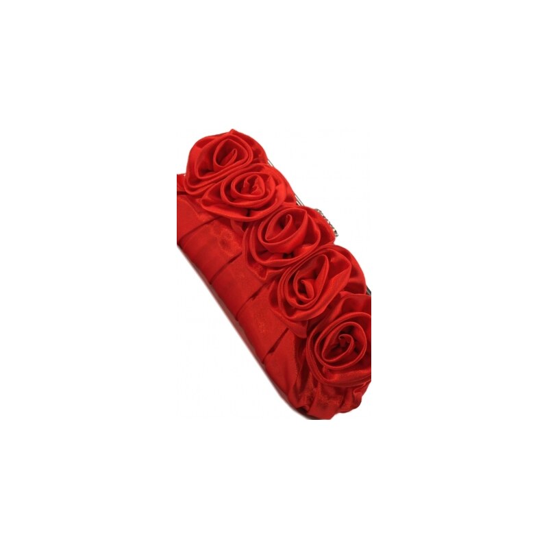 Roses Collection Společenská kabelka MERYL červená