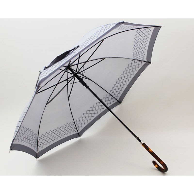 Luxusní dámský holový deštník Versace s pixlovým vzorem na borduře - GLAMI .cz