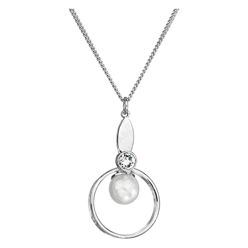 HGM Náhrdelník Sole Perla White Pearl SWAROVSKI