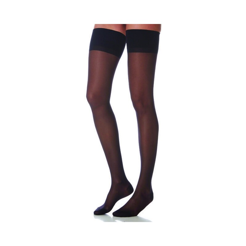 Nursing Care MN33 140 DEN zdravotní kompresní punčochy unisex černé 53799112